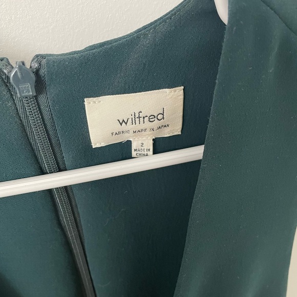 Aritzia Wilfred Montbrun Dress in Everest Green, Size 2 - Picture 4 of 4